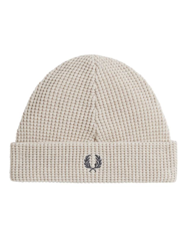 Fred Perry Fp Waffle Knit Beanie