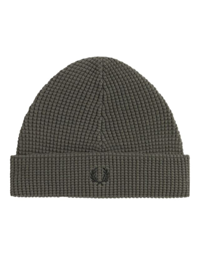 Fred Perry Fp Waffle Knit Beanie