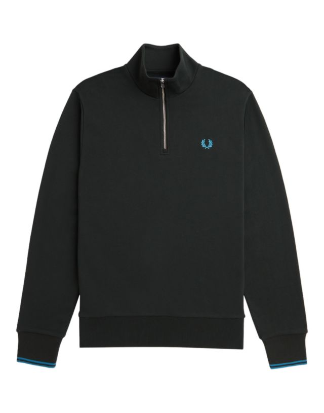 Fred Perry Fp Half Zip Sweatshirt