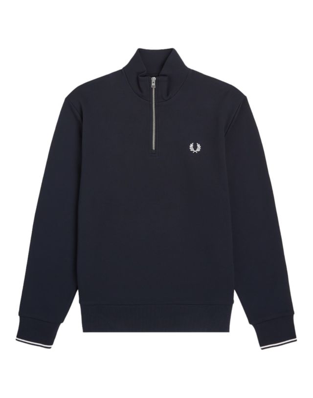 Fred Perry Fp Half Zip Sweatshirt