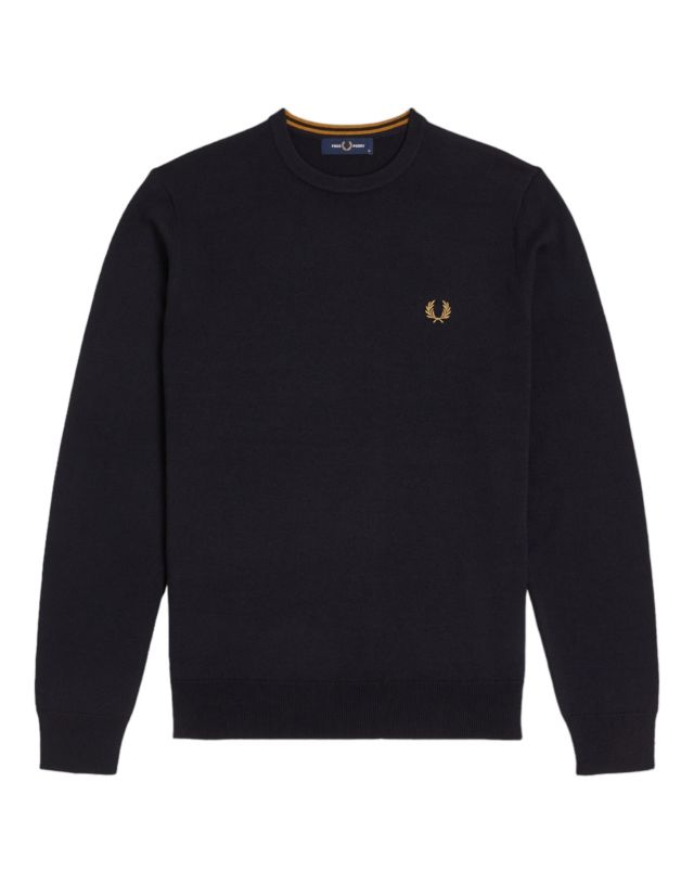 Fred Perry Fp Classic Crew Neck Jumper