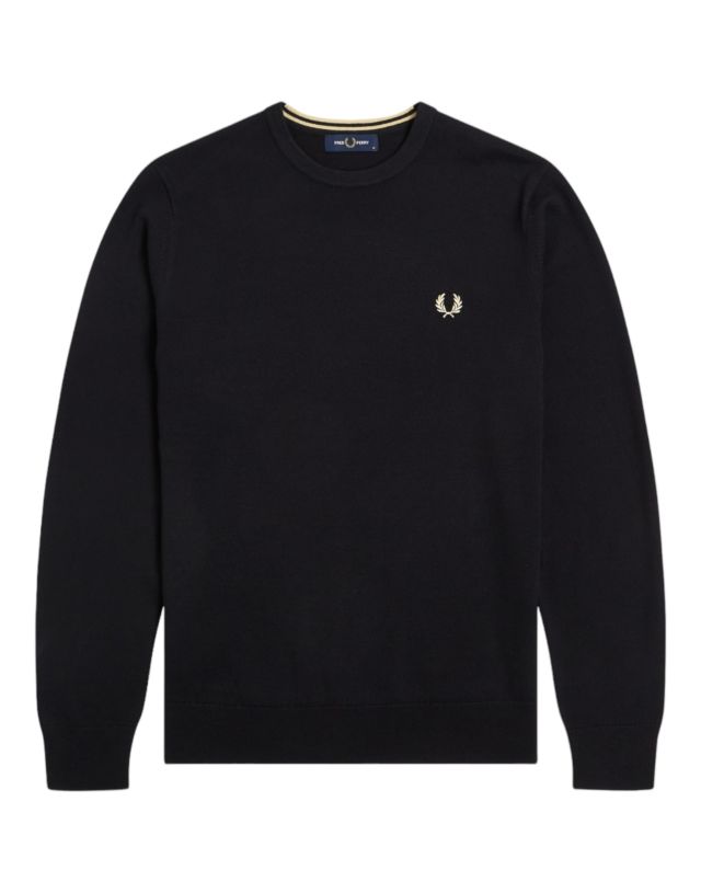 Fred Perry Fp Classic Crew Neck Jumper