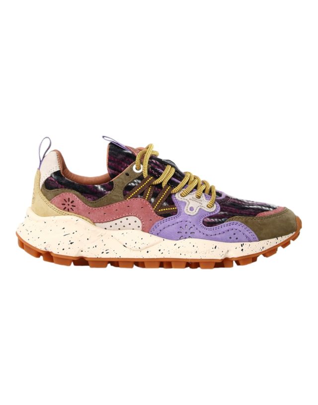 Flower Mountain Yamano 3 Woman - Sneakers in nubuck/lana