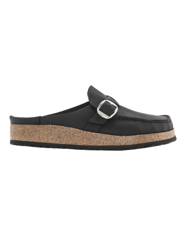 Birkenstock Buckley black, Oiled Leather