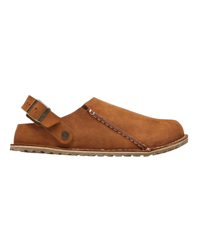 Birkenstock Lutry Premium mink, Suede Leather