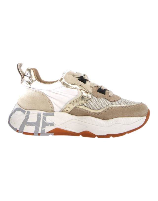 Voile Blanche Club105 - Sneakers in pelle/nylon