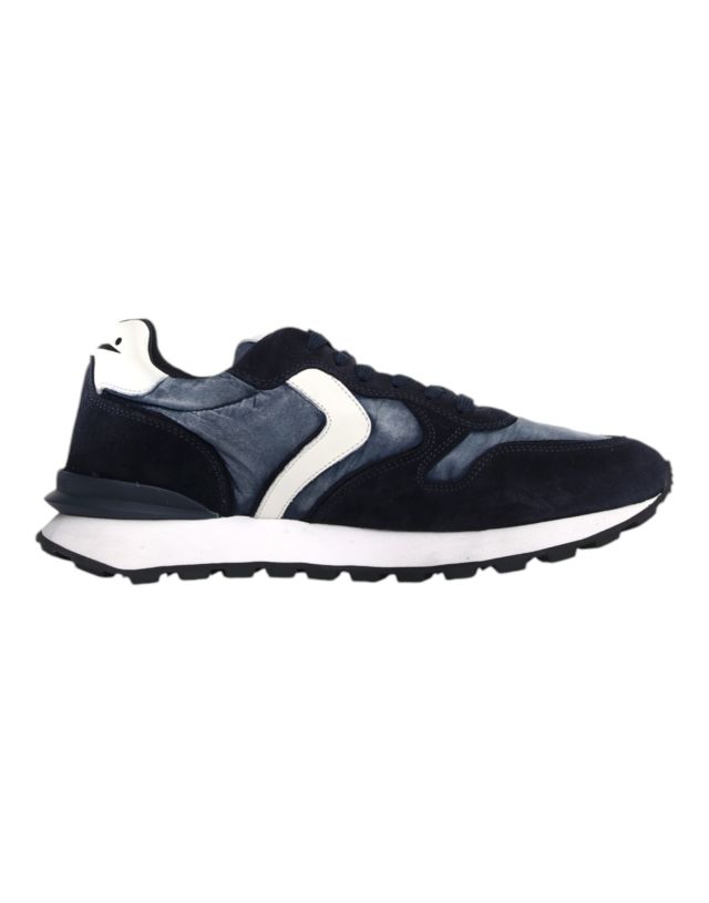 Voile Blanche Paris Race Man - Sneakers in pelle/tessuto