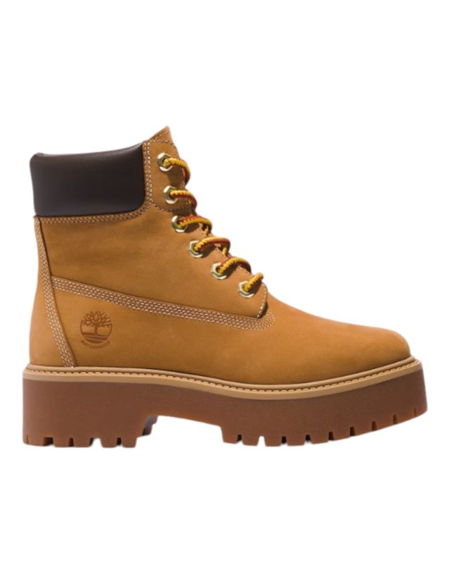 Timberland Stone Street 6 Inch Lace Up Waterproof Boot Wheat