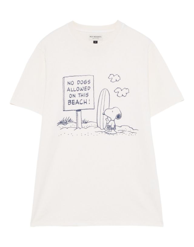 Roy Roger's T-shirt Peanuts MAN - CG62 - Heavy Jersey No Dogs (XXXX - .)