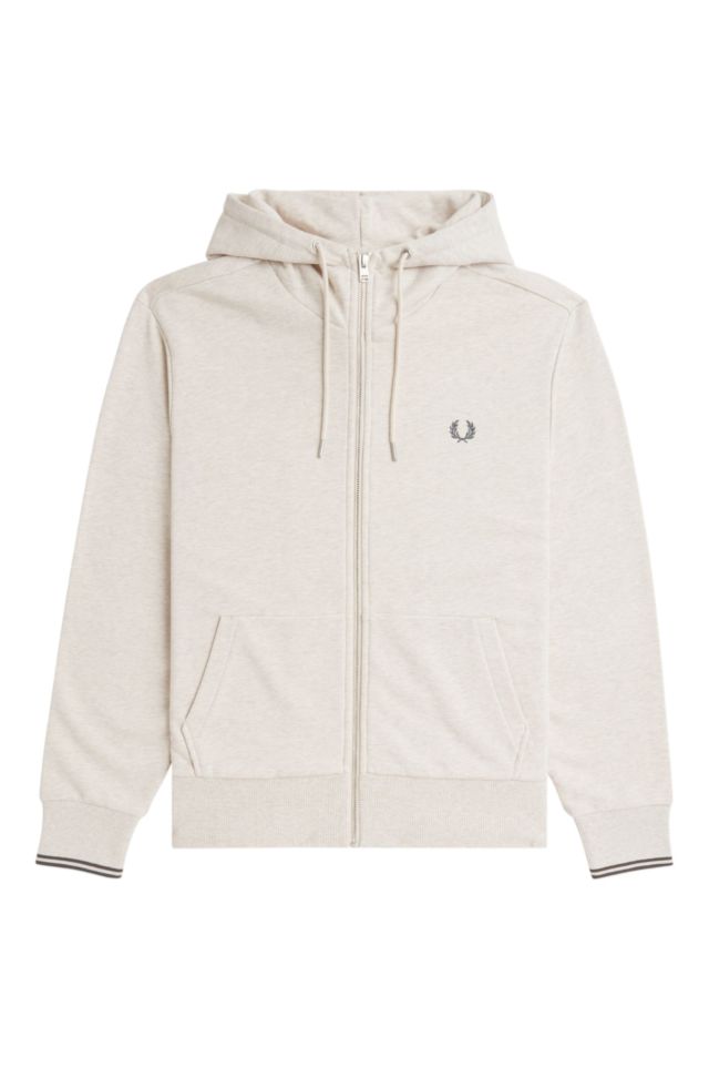 Fred Perry Fp Hooded Zip Through Sweatshirt