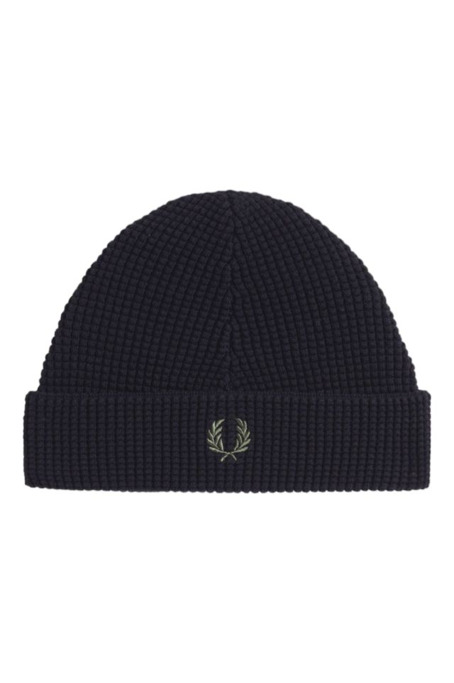 Fred Perry Fp Waffle Knit Beanie