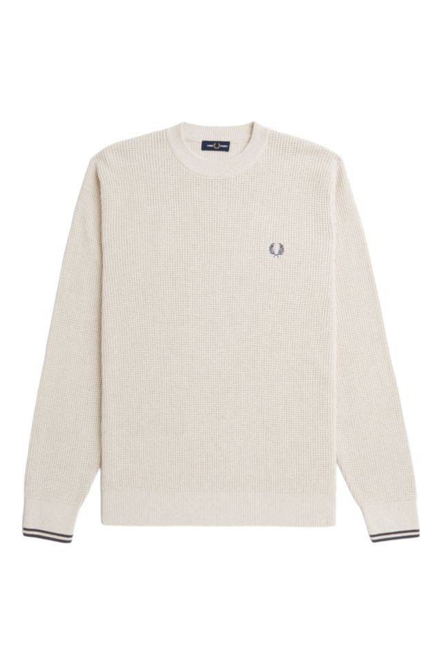 Fred Perry Fp Waffle Stitch Jumper