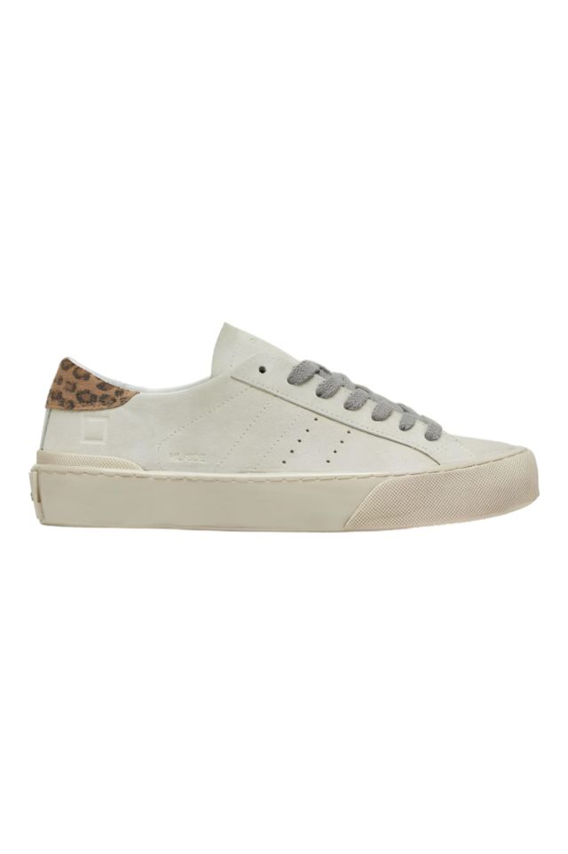 D.A.T.E. Hill Low Suede Cream W8F