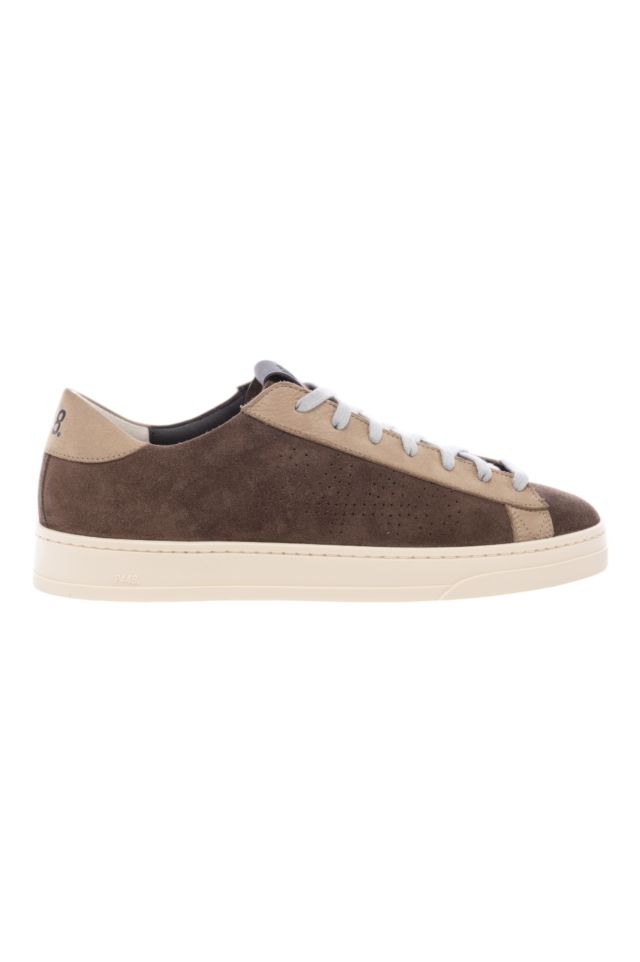 P448 Sneaker in pelle marrone mod. Jack