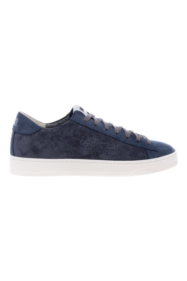 P448 Sneaker in pelle blu mod. Jack