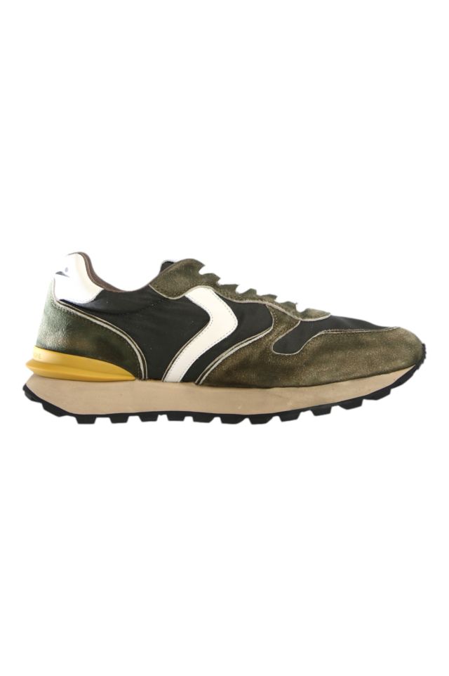 Voile Blanche Paris Race Man - Sneakers in pelle/tessuto