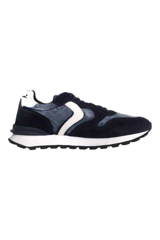 Voile Blanche Paris Race Man - Sneakers in pelle/tessuto