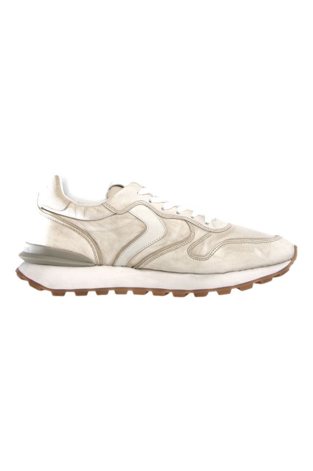 Voile Blanche Paris Race Man - Sneakers in pelle/tessuto