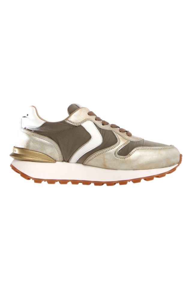 Voile Blanche Paris Race Woman - Sneakers in pelle/tessuto