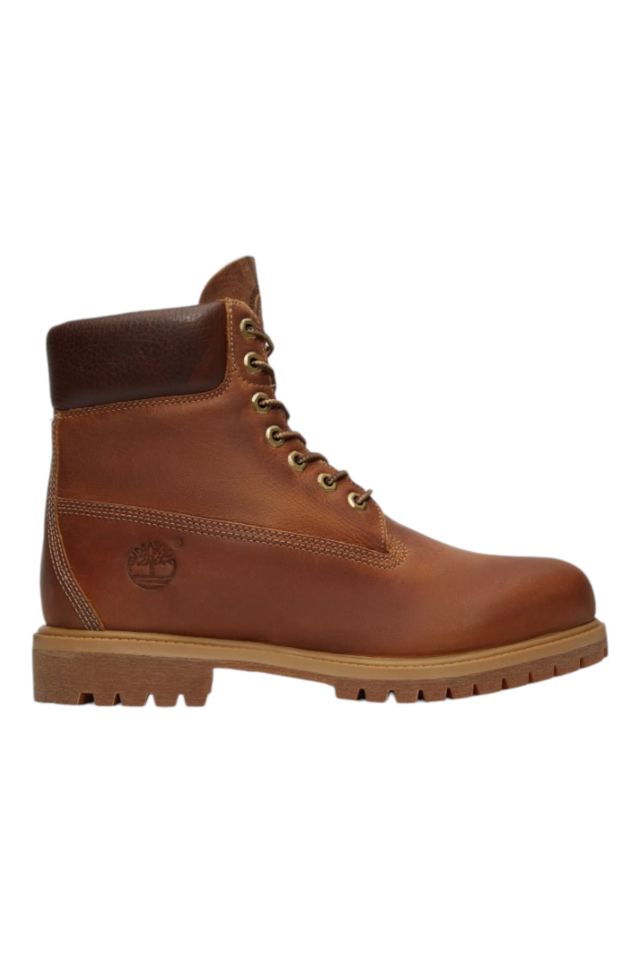 Timberland Timberland Premium 6 Inch Lace Up Waterproof Boot Brown