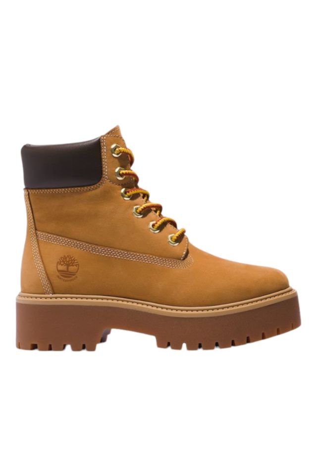 Timberland Stone Street 6 Inch Lace Up Waterproof Boot Wheat