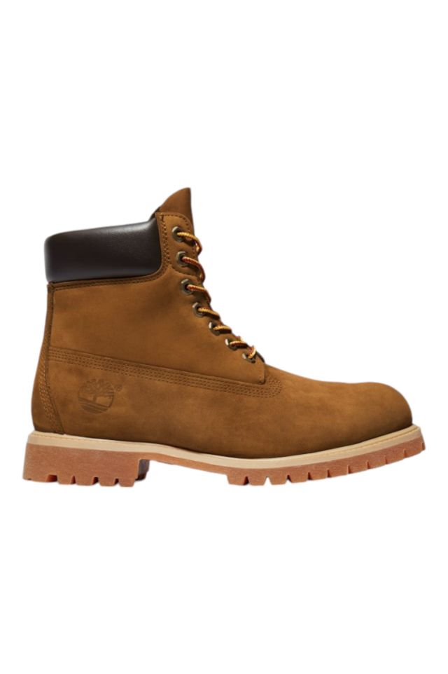 Timberland Timberland Premium 6 Inch Lace Up Waterproof Boot Dark Wheat Nubuck