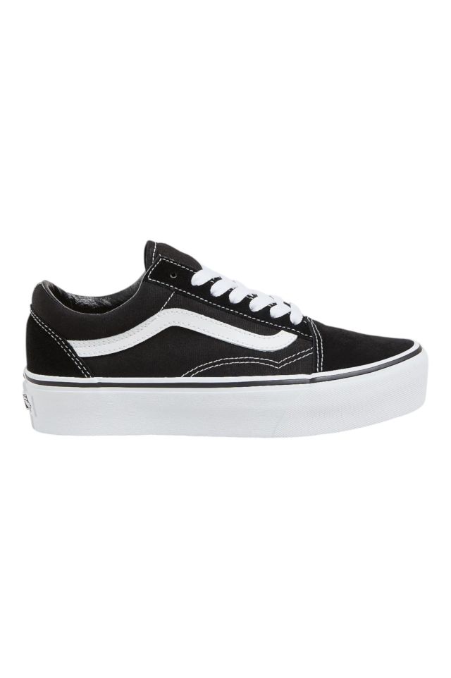 Vans UA Old Skool Platform Black/White