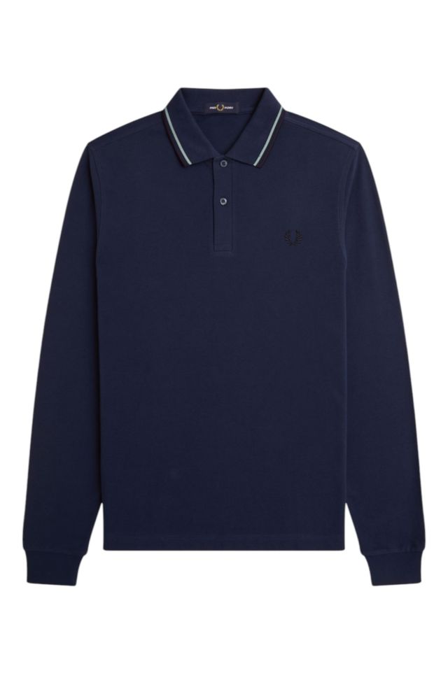 Fred Perry Ls Twin Tipped Fp Shirt