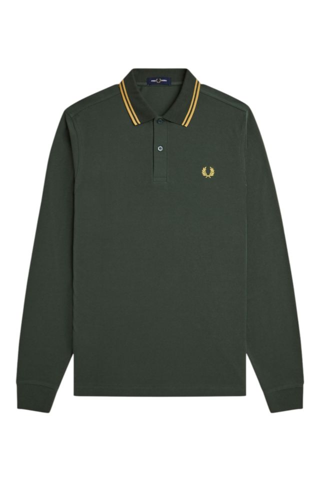 Fred Perry Ls Twin Tipped Fp Shirt