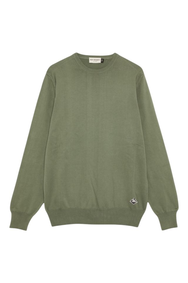 Roy Roger's Crew Neck Plain MAN Cotton 4 Seasons .