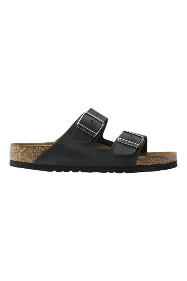 Birkenstock Arizona SFB black, Oiled Leather