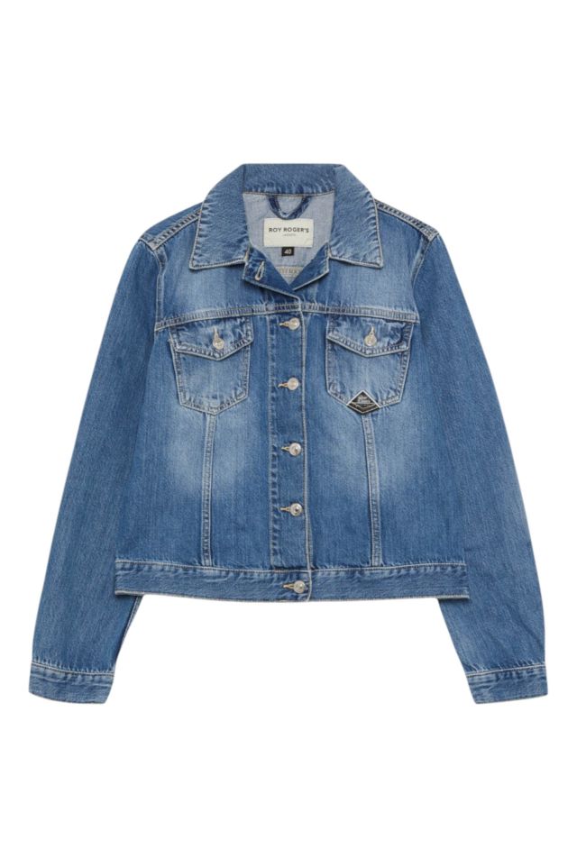 Roy Roger's Jacket Ross WOMAN  Denim Cotton Lyocell Iconic 2