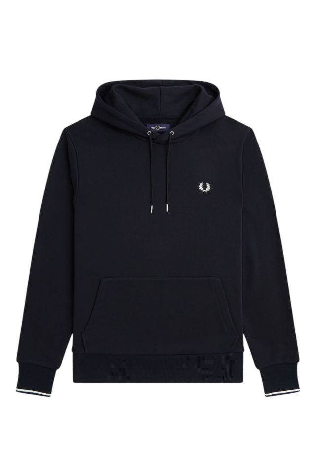 Fred Perry Tipped Hooded Sweatshirt