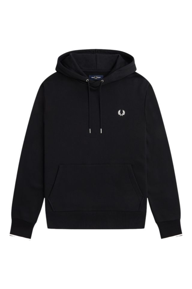 Fred Perry Tipped Hooded Sweatshirt