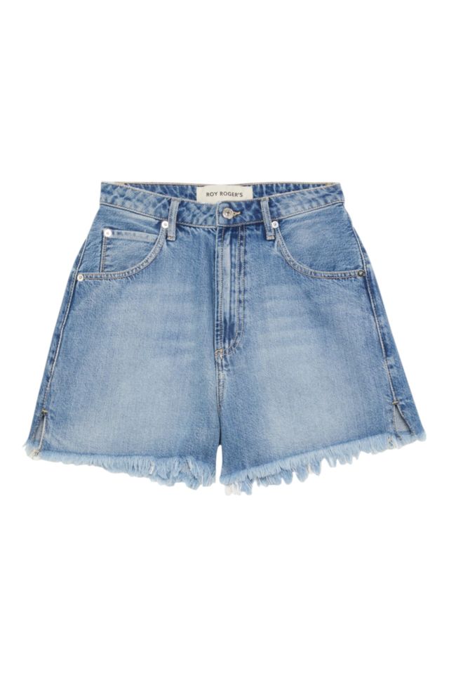 Roy Roger's Short Girlfriend WOMAN  Denim Cotton Lyocell Iconic 2