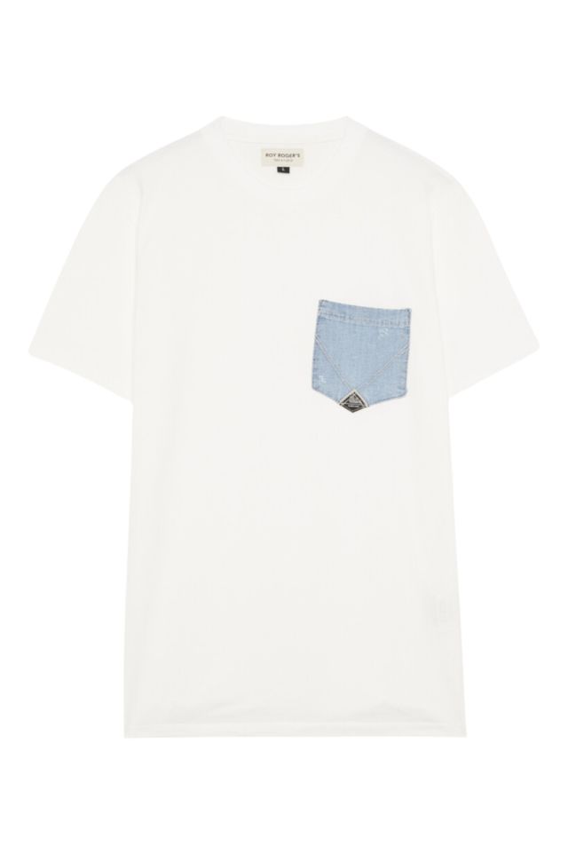 Roy Roger's T-Shirt Pocket denim MAN Heavy Jersey .