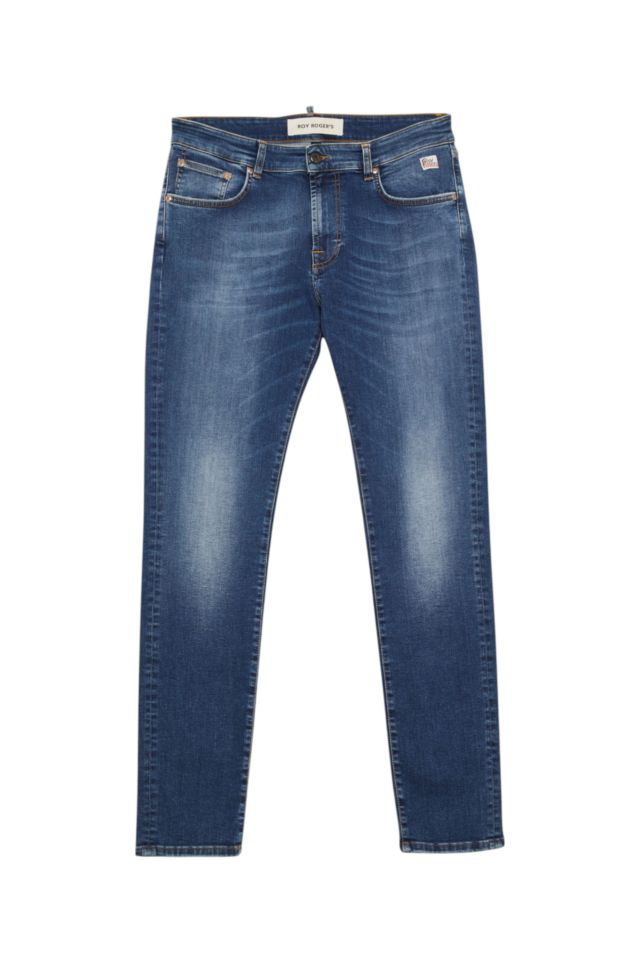 Roy Roger's 317 MAN Denim Stretch Ambra