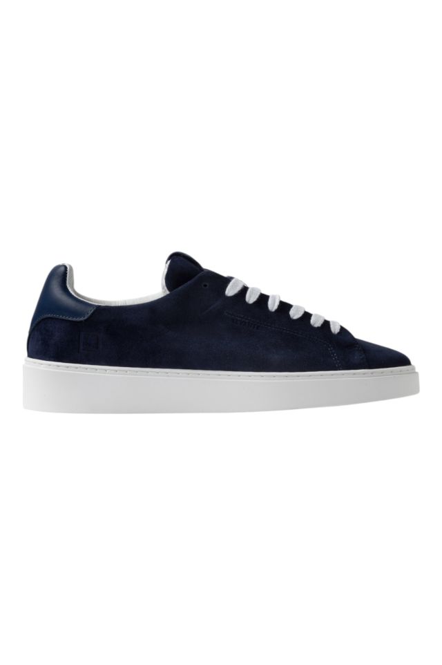 D.A.T.E. Sneaker mod. Levante Suede Blue M8A