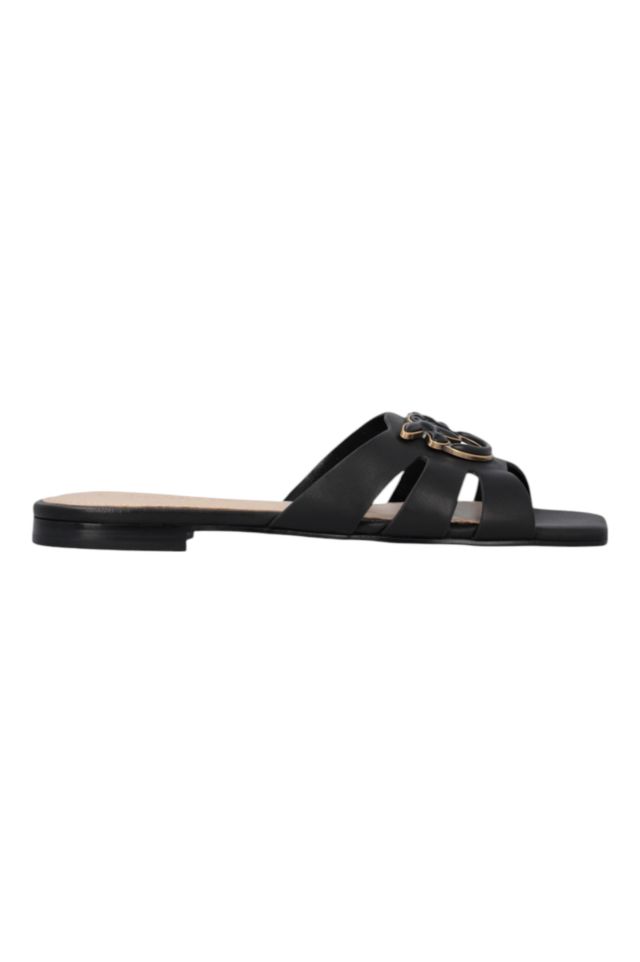 Pinko MARLI 09 - SLIPPER NAPPA BLACK