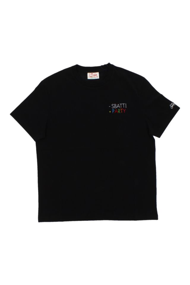 MC2 Saint Barth Portofino-T-Shirt With Embroidery